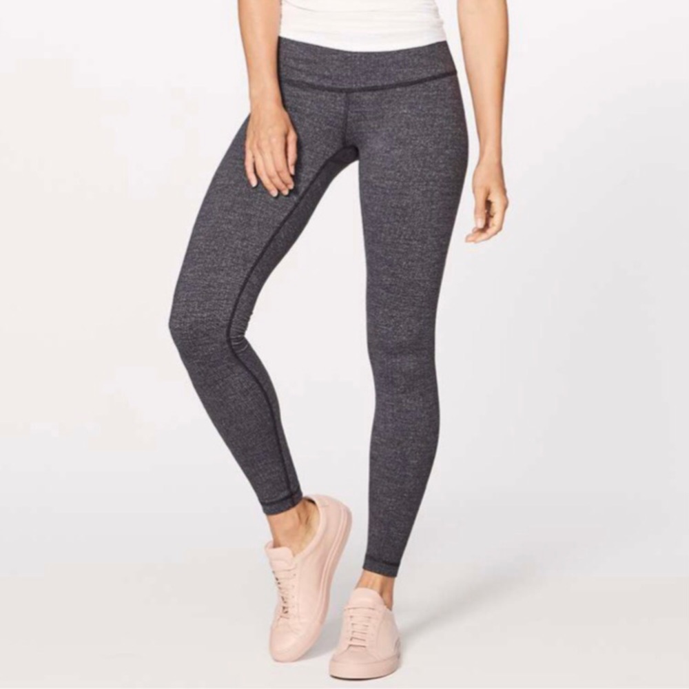 Lululemon Wunder Under Low-Rise Knit Leggings